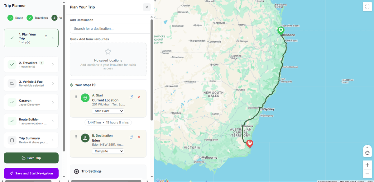 Smart Route Planning